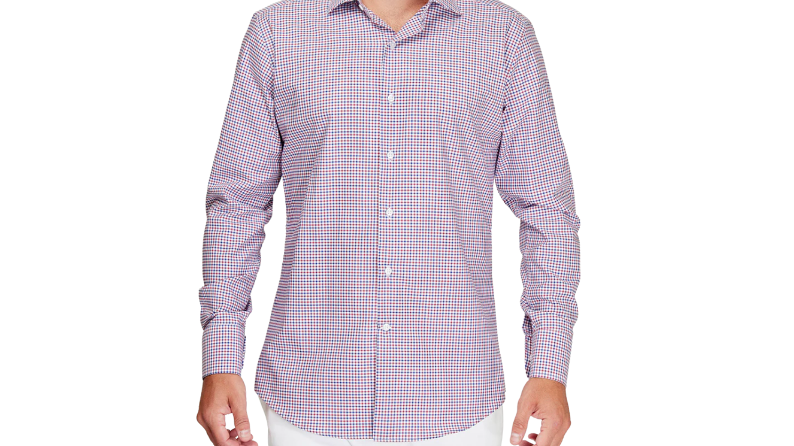 Camisa Ejecutiva Cuadros Gingham