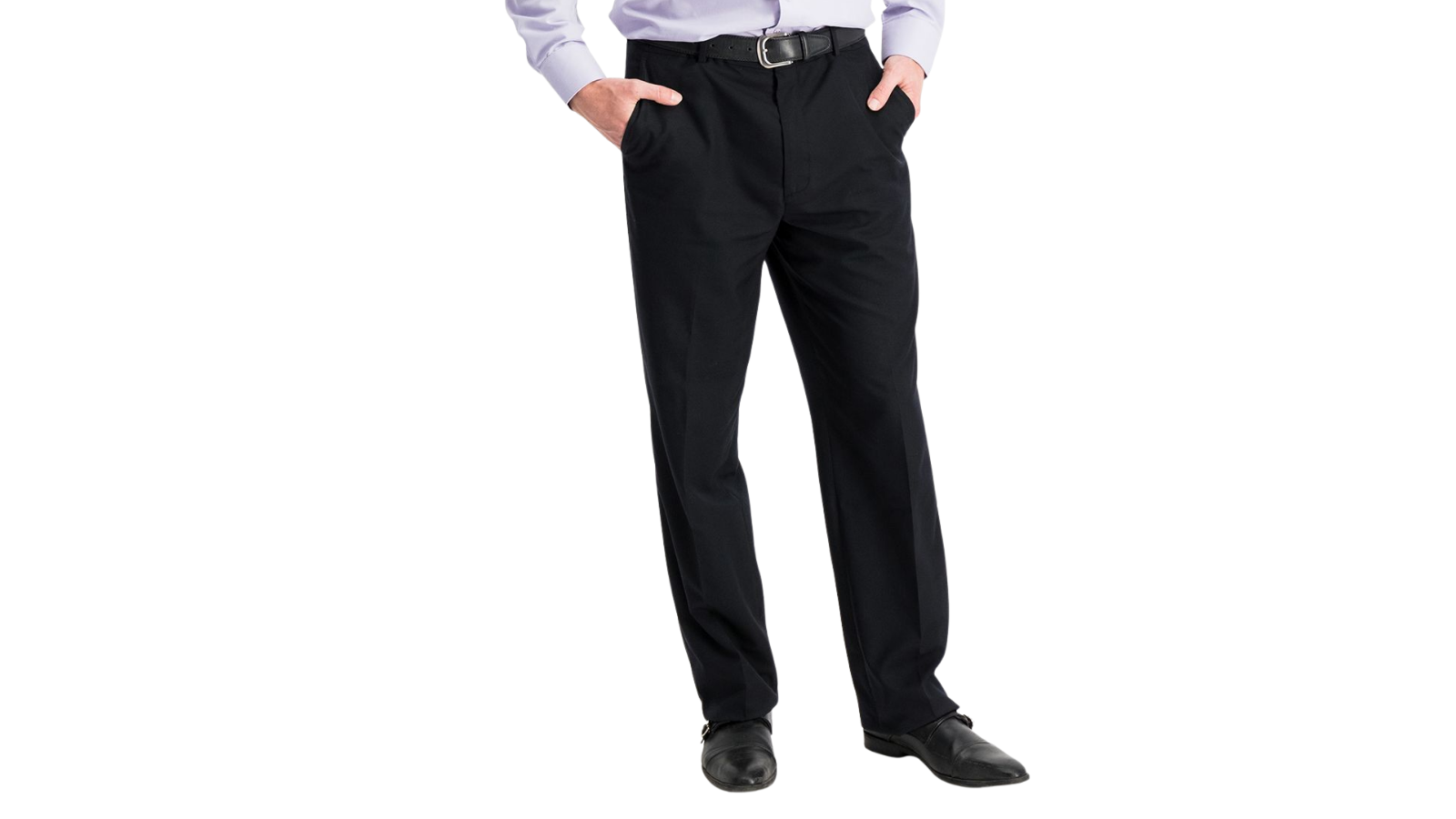 Pantalón de Vestir Caballero Corte Recto